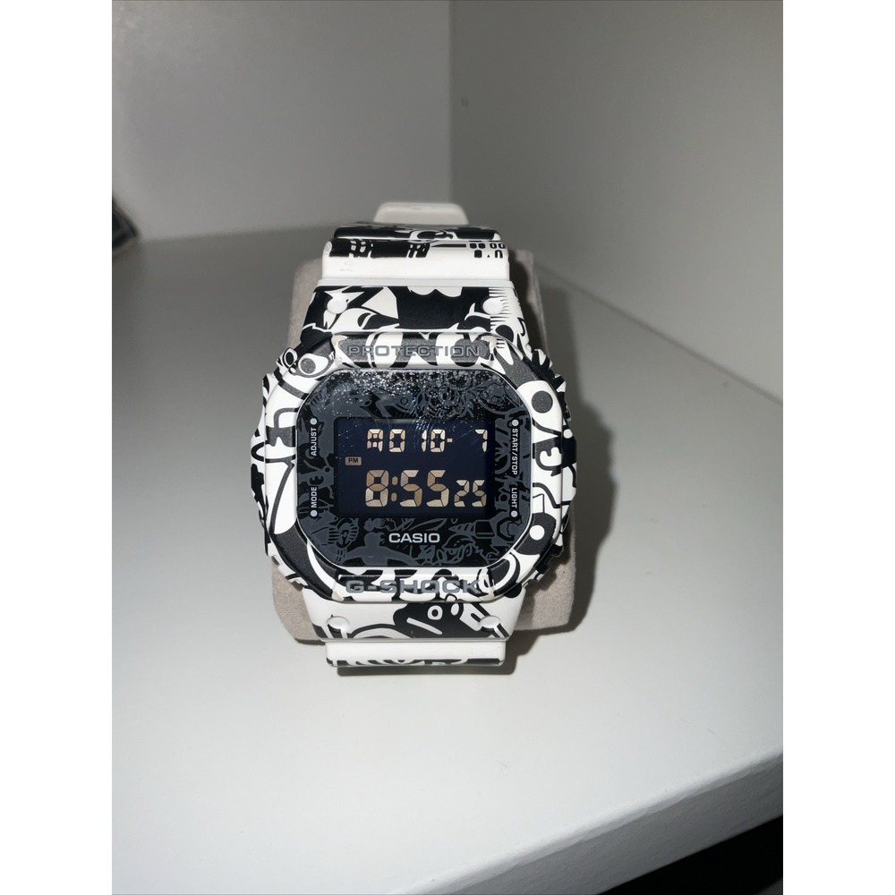 G Shock Casio Camouflaged style black and white Model - Picture 3 of 11